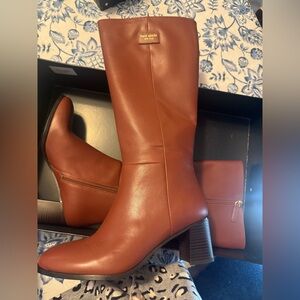 Kate Spade Tall Leather Boots